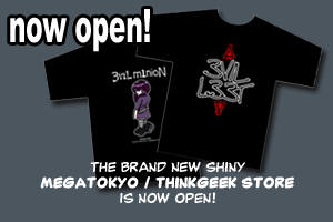 the new Megatokyo store is now open!  Click for cool sw4g.