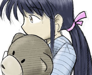 sad girl with bear... sad girl with bear...