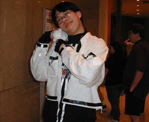 Cosplay is love! (all credit to Natsuki for this pic, A-kon 2001)