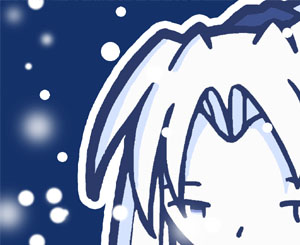 sad kimiko in snow... sad kimiko in snow...