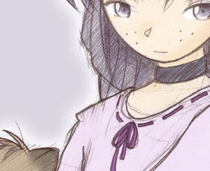 eimi-chan and little devil-kitty from 'warmth' eimi-chan and little devil-kitty from 'warmth'