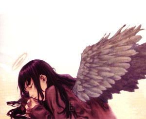 'Reki' from the cover of the Haibane Renmei OST