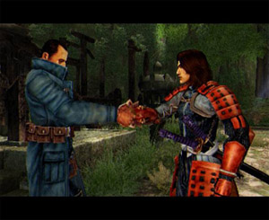 Jean Reno isn't doing his own voice for Onimusha 3... except in France. Wish I could get that version.