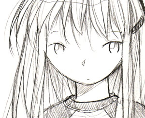 yet another saeko sketch... yet another saeko sketch...