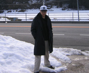 Sad Dom in snow?