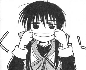 smile, Mai, you can do it... smile, Mai, you can do it...