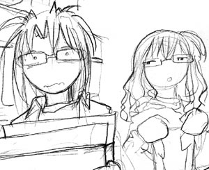 piro and seraphim at our booth... piro and seraphim at our booth...