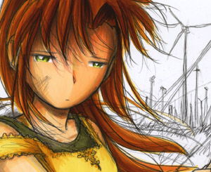 color layering with markers... color layering with markers...