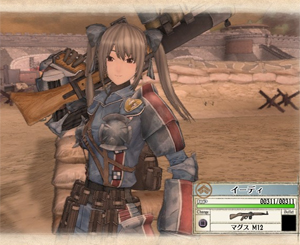 The heartwarming tale of a girl and her machine gun.