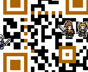 into the QR dungeon into the QR dungeon