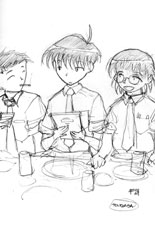 Tsubasa-san and the sales pitch...