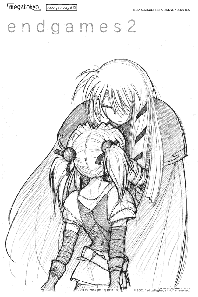 Comic 239: "DPD: Endgames 2", Dead Piro Day, Number 19, March 22nd, 2002 Strip 239