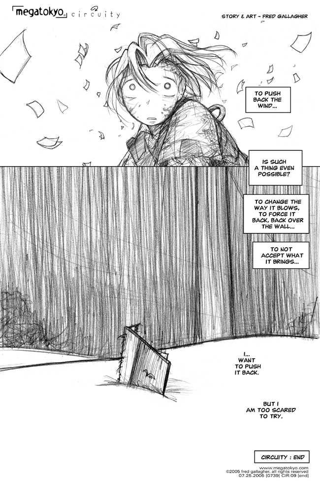 Comic 739: "Circuity : loss", Circuity, Number 9, July 25th, 2005 Strip 739