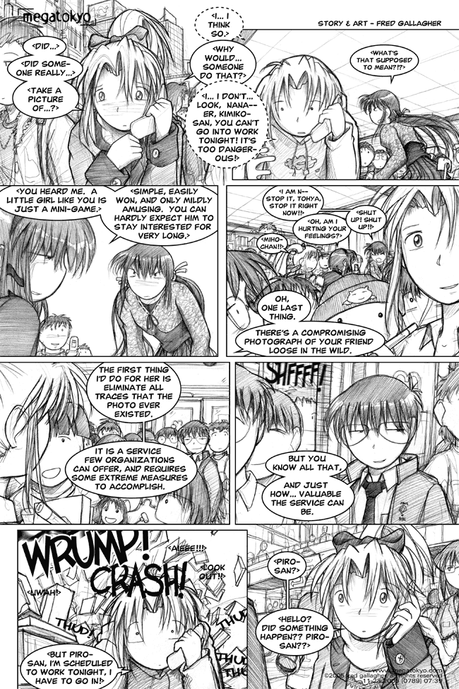 Comic 789: "mini games", Chapter 7, Number 39, November 23rd, 2005 Strip 789, Volume 5, Page 47