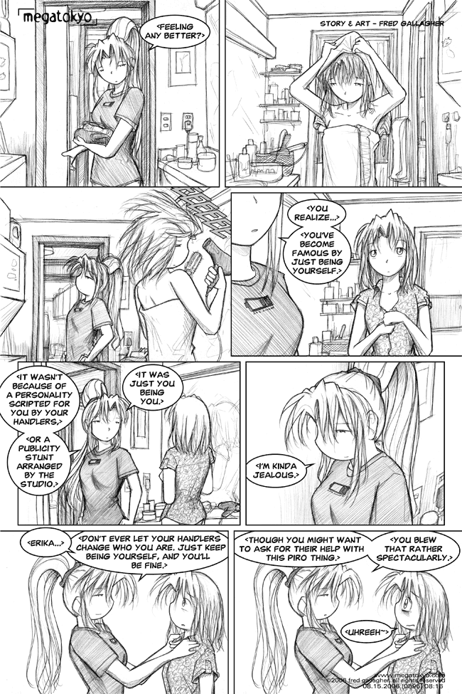 Comic 894: "you being you", Chapter 8, Number 16, August 16th, 2006 Strip 894, Volume 5, Page 130