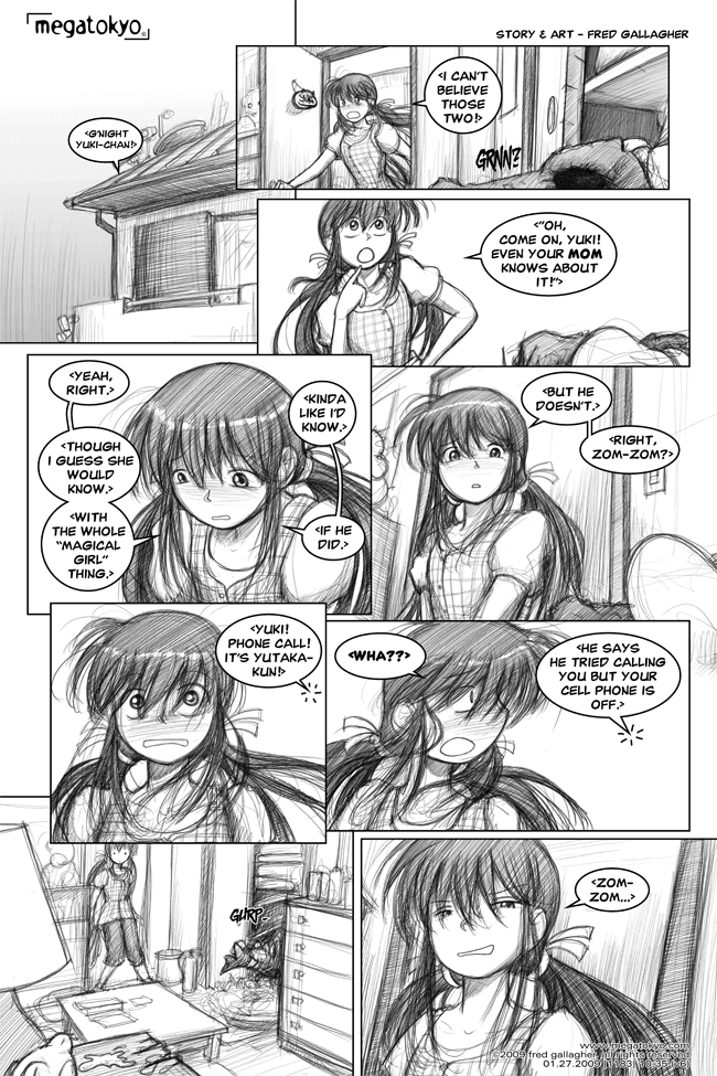 Comic 1183: "but he doesn't", Chapter 10, Number 35, January 28th, 2009 Strip 1183