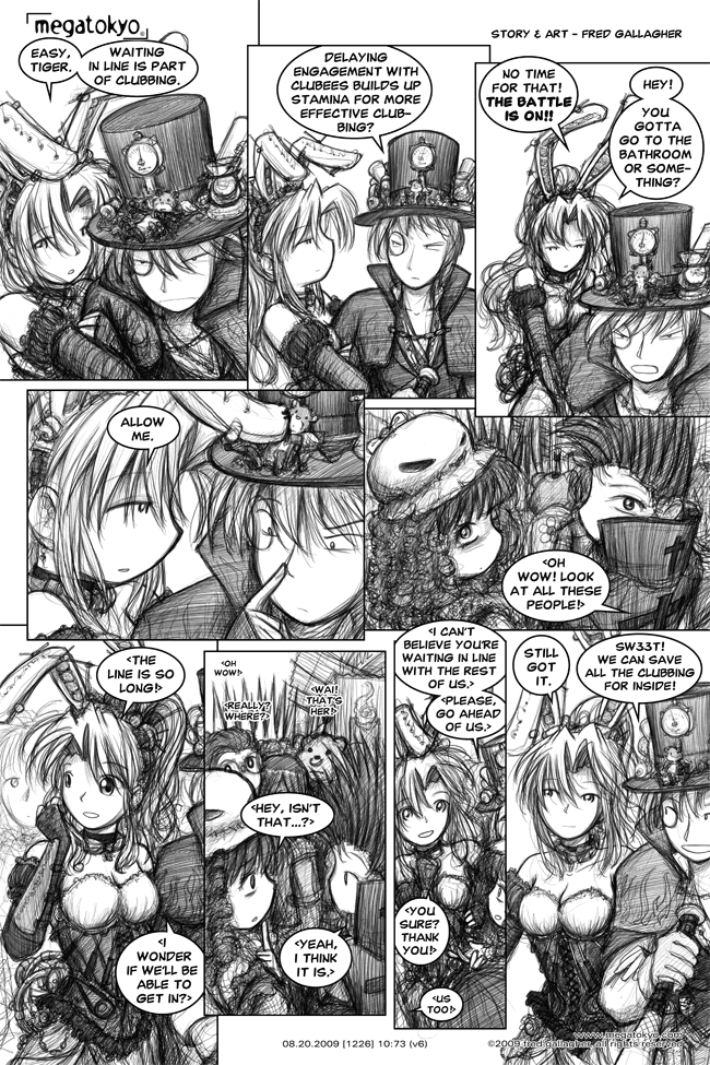 Comic 1226: "still got it", Chapter 10, Number 73, August 20th, 2009 Strip 1226