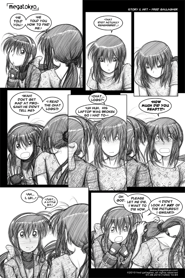 Today's MegaTokyo comic